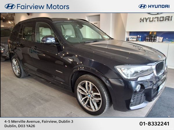 BMW X3 SUV, Diesel, 2017, Black