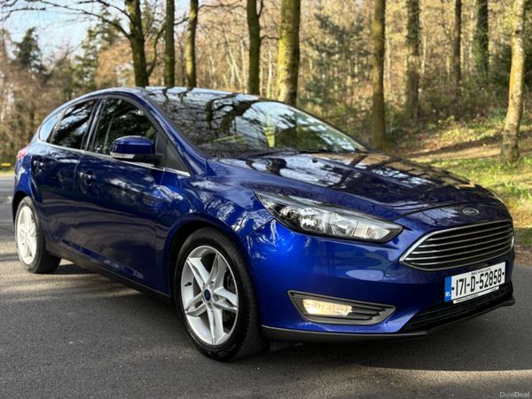 Ford Focus Hatchback, Diesel, 2017, Blue