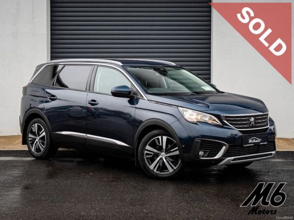 Peugeot 5008 MPV, Diesel, 2020, Blue