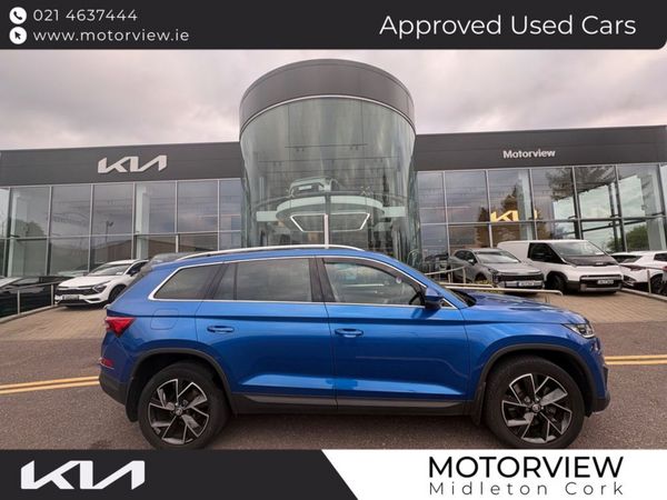 Skoda Kodiaq Estate, Diesel, 2023, Blue