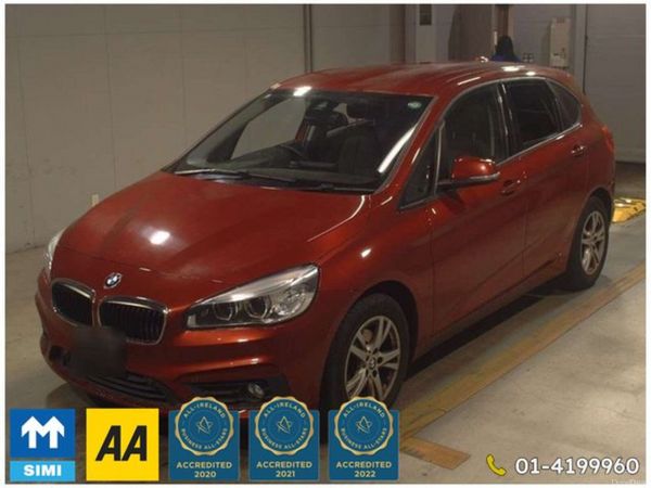 BMW 2-Series MPV, Petrol, 2017, Red