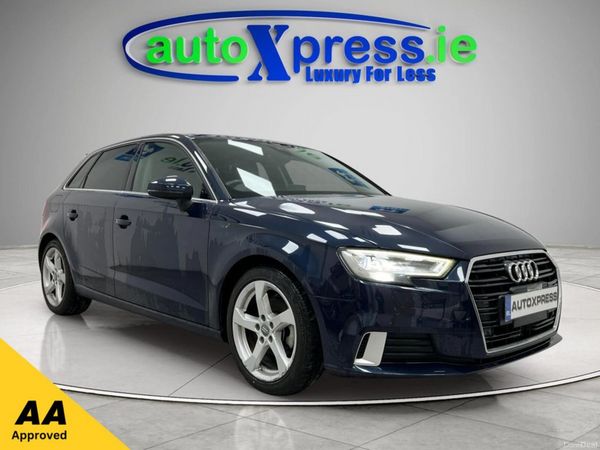 Audi A3 Hatchback, Petrol, 2018, Blue