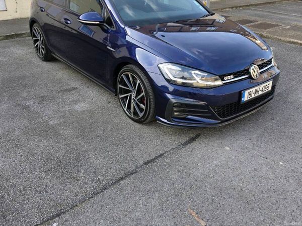 Volkswagen Golf Hatchback, Diesel, 2018, Blue