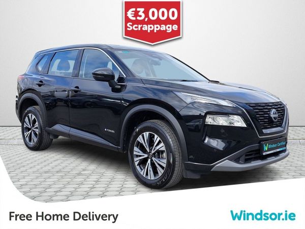 Nissan X-Trail SUV, Petrol Hybrid, 2025, Black