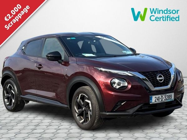 Nissan Juke SUV, Petrol, 2024, Red