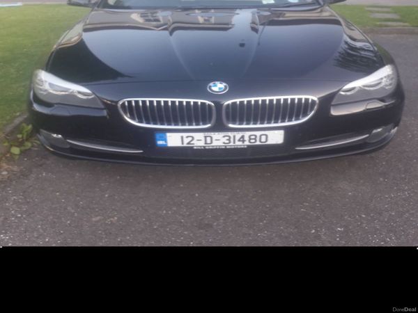 BMW 5-Series Saloon, Diesel, 2012, Black