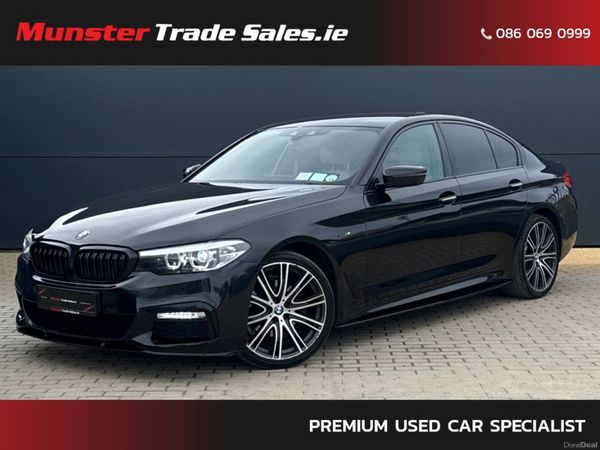 BMW 5-Series Saloon, Diesel, 2017, Black