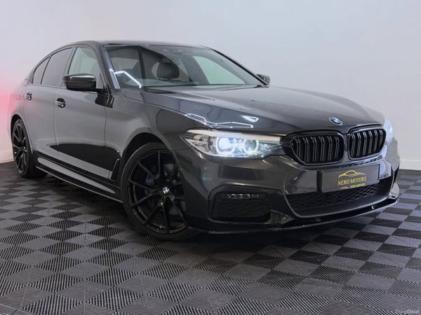 BMW 5-Series Saloon, Petrol Plug-in Hybrid, 2018, Grey