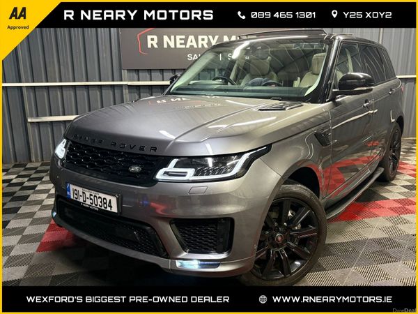 Land Rover Range Rover Sport SUV, Petrol Plug-in Hybrid, 2019, Grey
