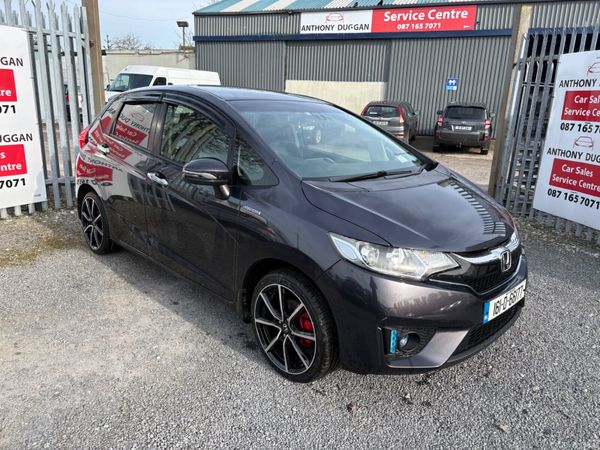 Honda Fit Hatchback, Petrol Hybrid, 2016, Black
