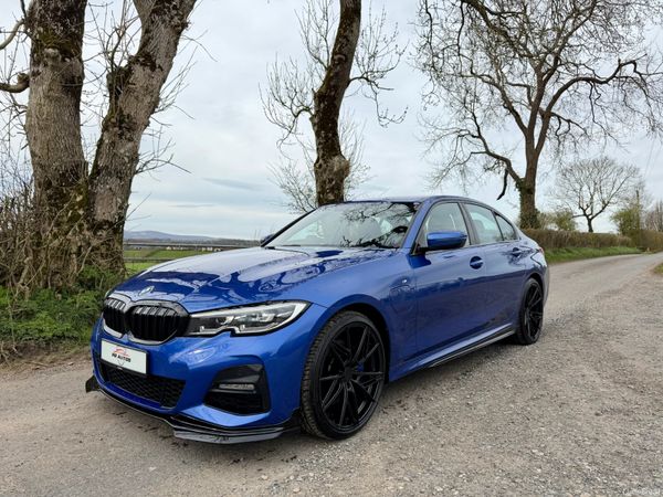 BMW 3-Series Saloon, Petrol Hybrid, 2019, Blue