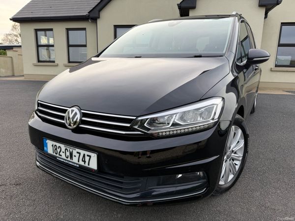 Volkswagen Touran MPV, Diesel, 2018, Black