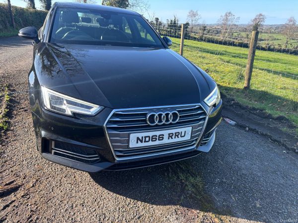 Audi A4 Saloon, Diesel, 2017, Black
