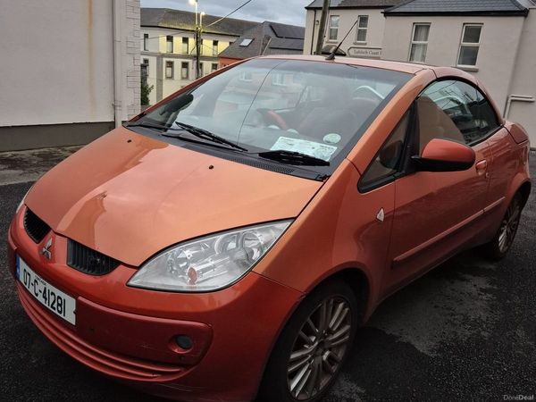 Mitsubishi Colt Convertible, Petrol, 2007, Orange