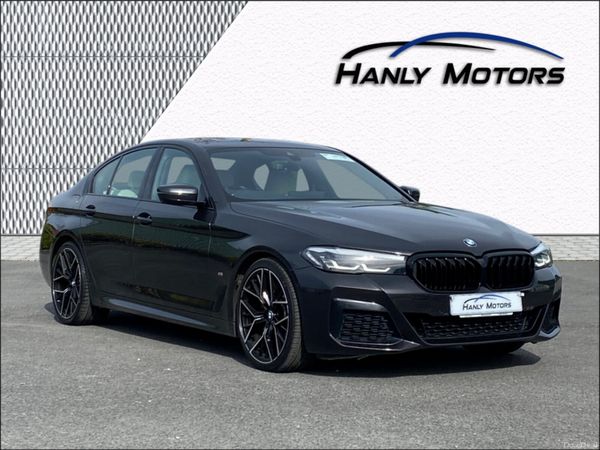 BMW 5-Series Saloon, Diesel Hybrid, 2021, Grey