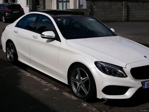 Mercedes-Benz C-Class Saloon, Diesel, 2016, White