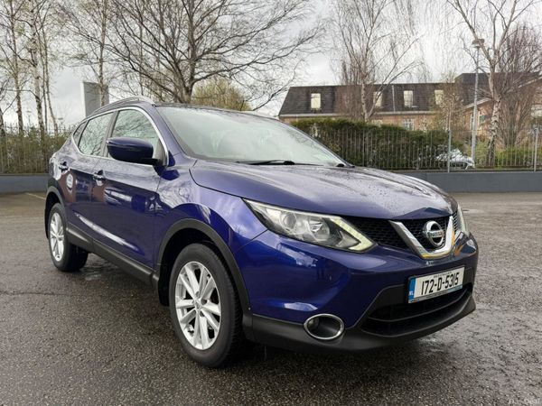 Nissan Qashqai SUV, Petrol, 2017, Blue