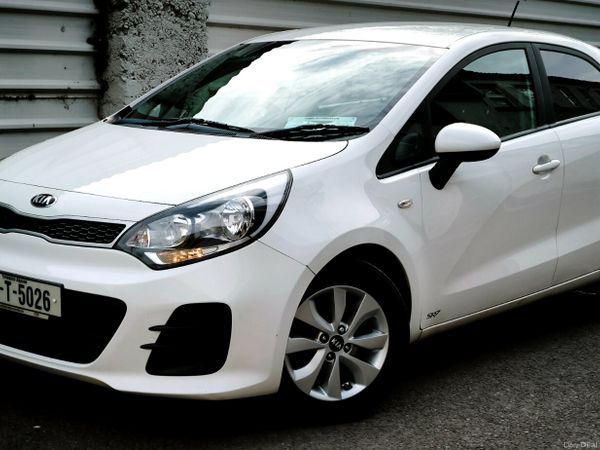 Kia Rio Hatchback, Diesel, 2016, White