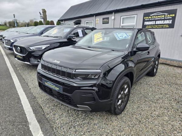 Jeep Avenger SUV, Petrol, 2025, Black