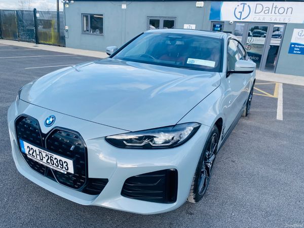 BMW i4 Saloon, Electric, 2022, Grey