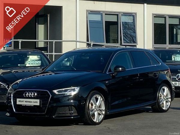 Audi A3 Hatchback, Petrol, 2018, Black
