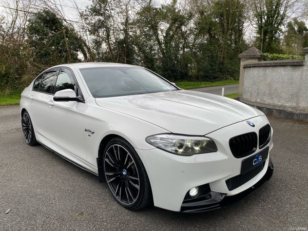 BMW 5-Series Saloon, Diesel, 2014, White