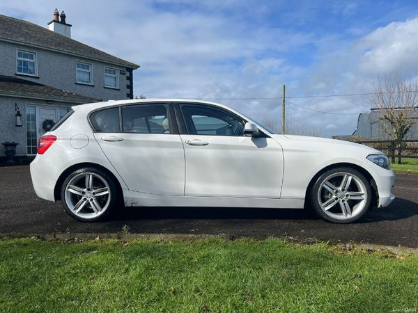BMW 1-Series Hatchback, Diesel, 2016, White