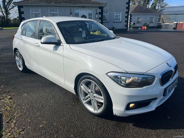 BMW 1-Series Hatchback, Diesel, 2016, White