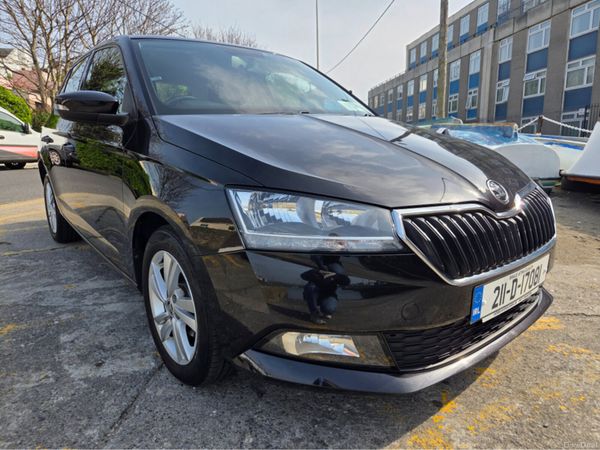 Skoda Fabia Hatchback, Petrol, 2021, Black