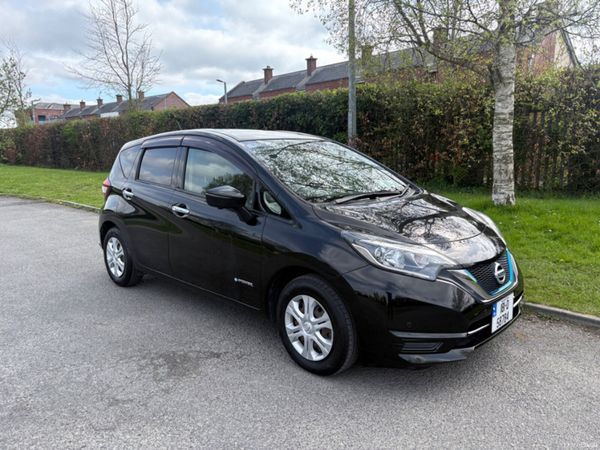 Nissan Note Hatchback, Petrol Hybrid, 2018, Black