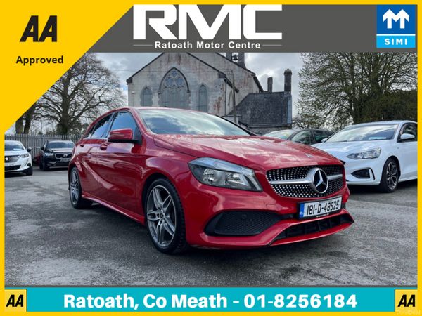 Mercedes-Benz A-Class Hatchback, Petrol, 2018, Red