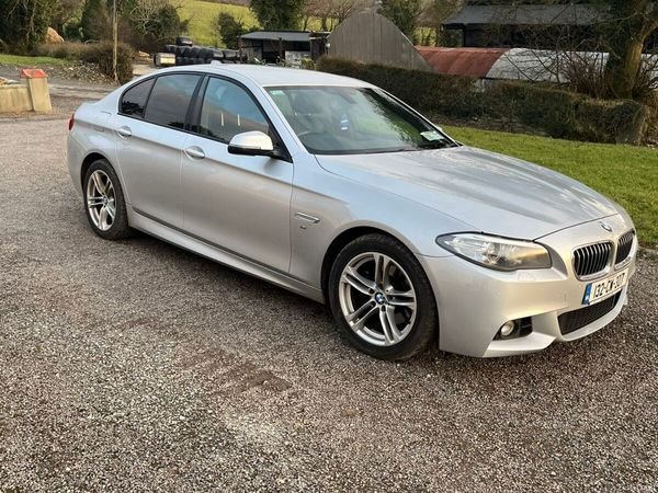 BMW 5-Series Saloon, Diesel, 2013, Silver