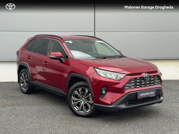 Toyota RAV4 SUV, Petrol Hybrid, 2024, Red
