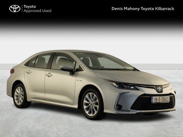 Toyota Corolla Saloon, Petrol Hybrid, 2019, Silver