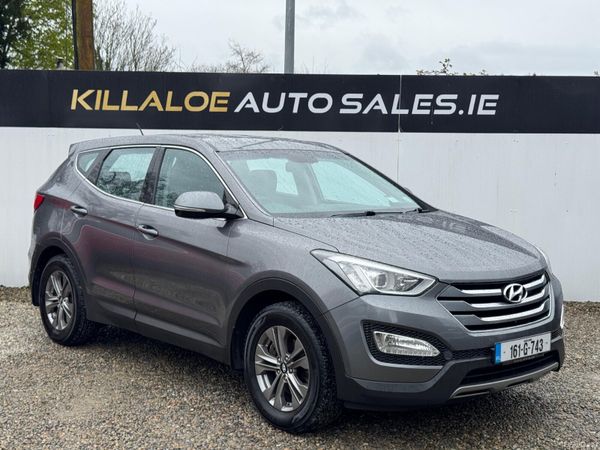 Hyundai Santa Fe SUV, Diesel, 2016, Silver