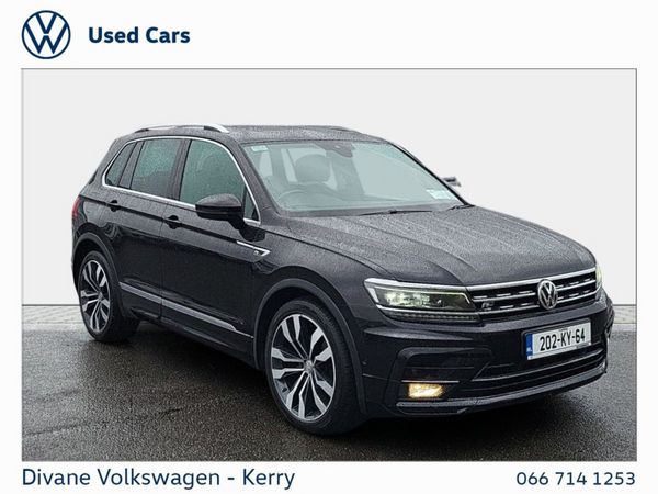 Volkswagen Tiguan SUV, Diesel, 2020, Black