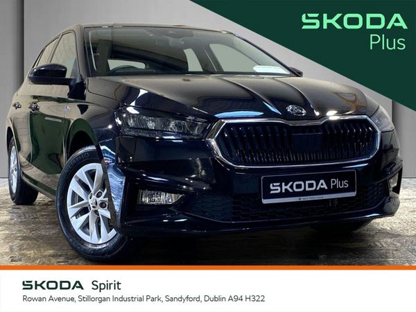 Skoda Fabia Hatchback, Petrol, 2025, Black