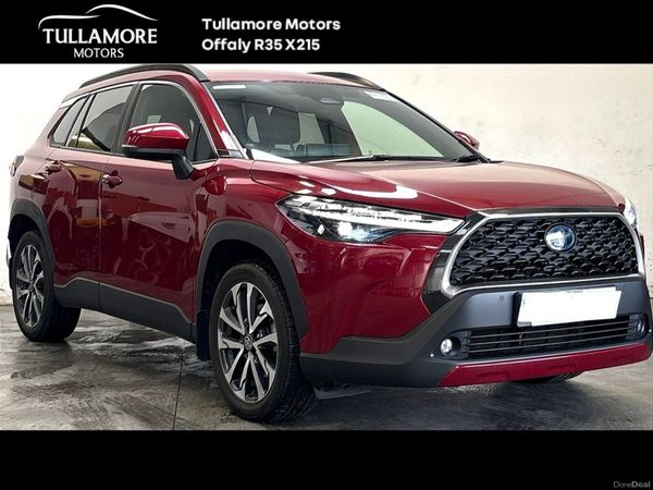 Toyota Corolla Cross Hatchback, Petrol Hybrid, 2023, Red