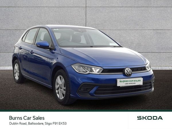 Volkswagen Polo Hatchback, Petrol, 2022, Blue