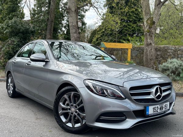 Mercedes-Benz C-Class Saloon, Diesel, 2015, Silver