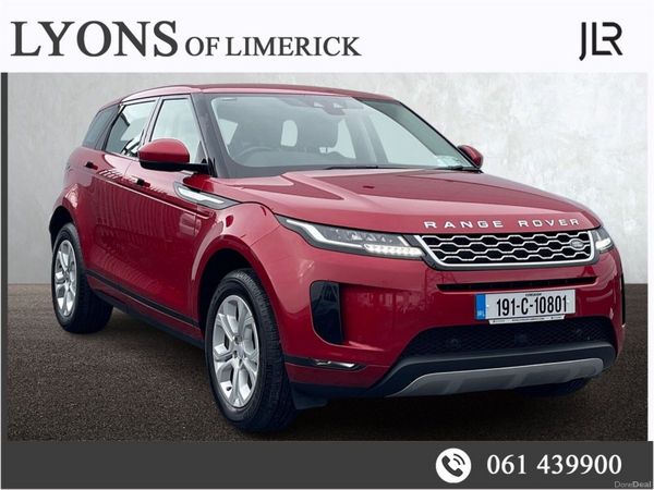 Land Rover Range Rover Evoque SUV, Diesel, 2019, Red