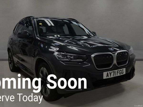 BMW iX3 SUV, Electric, 2022, Grey