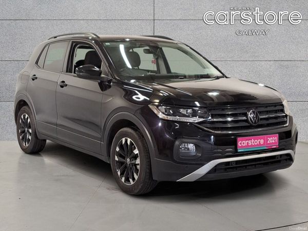Volkswagen T-Cross SUV, Petrol, 2021, Black