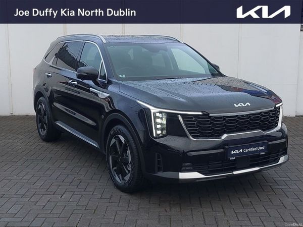 Kia Sorento SUV, Petrol Plug-in Hybrid, 2026, Black