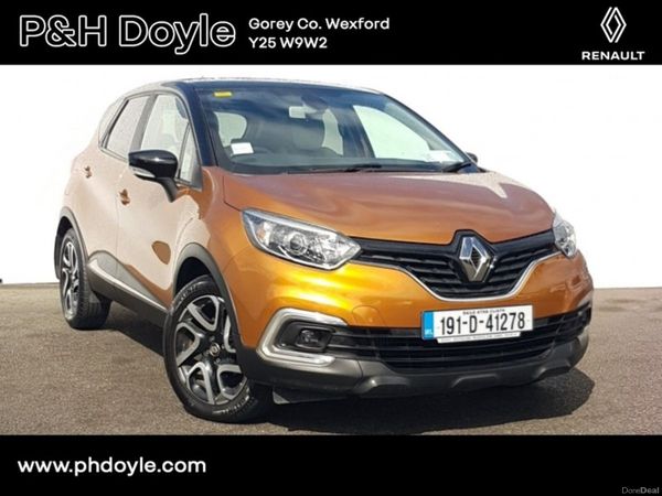 Renault Captur Hatchback, Petrol, 2019, Orange
