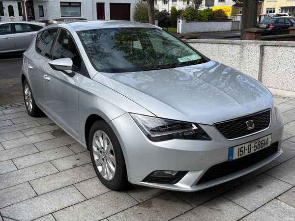 SEAT Leon Hatchback, Petrol, 2015, Silver
