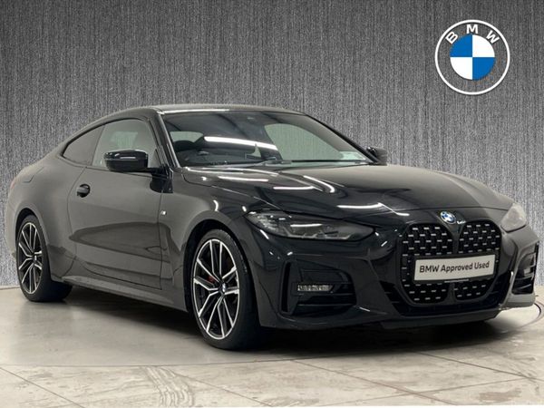 BMW 4-Series Coupe, Diesel, 2022, Black