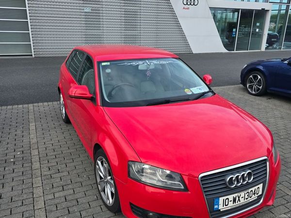 Audi A3 Hatchback, Diesel, 2010, Red