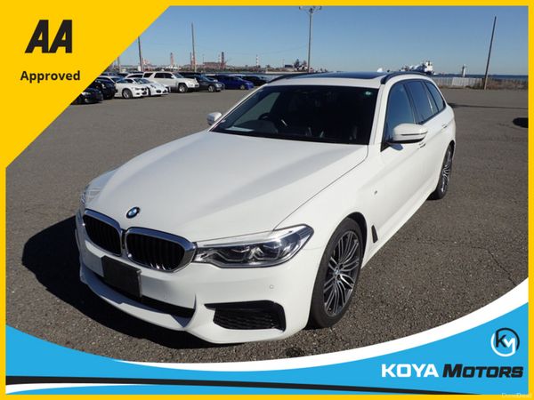 BMW 5-Series Estate, Diesel, 2017, White