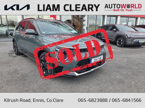 Kia Niro MPV, Electric, 2023, Green